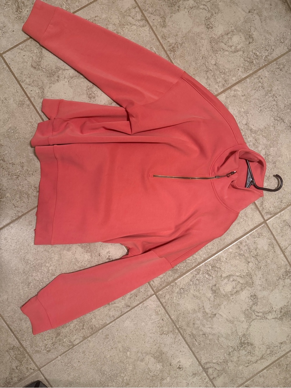 Women's Coral Half-Zip Pullover Jacket
